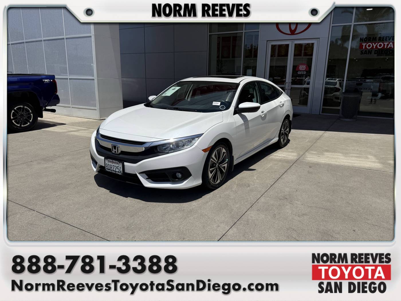 2018 Honda Civic EX-T — Sedan — 74,977 mi — San Diego, CA