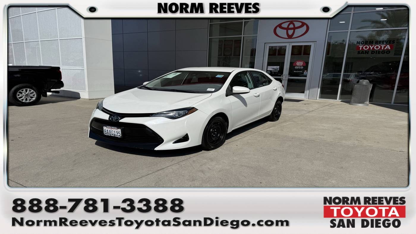 2017 Toyota Corolla LE — Sedan — 89,850 mi — San Diego, CA