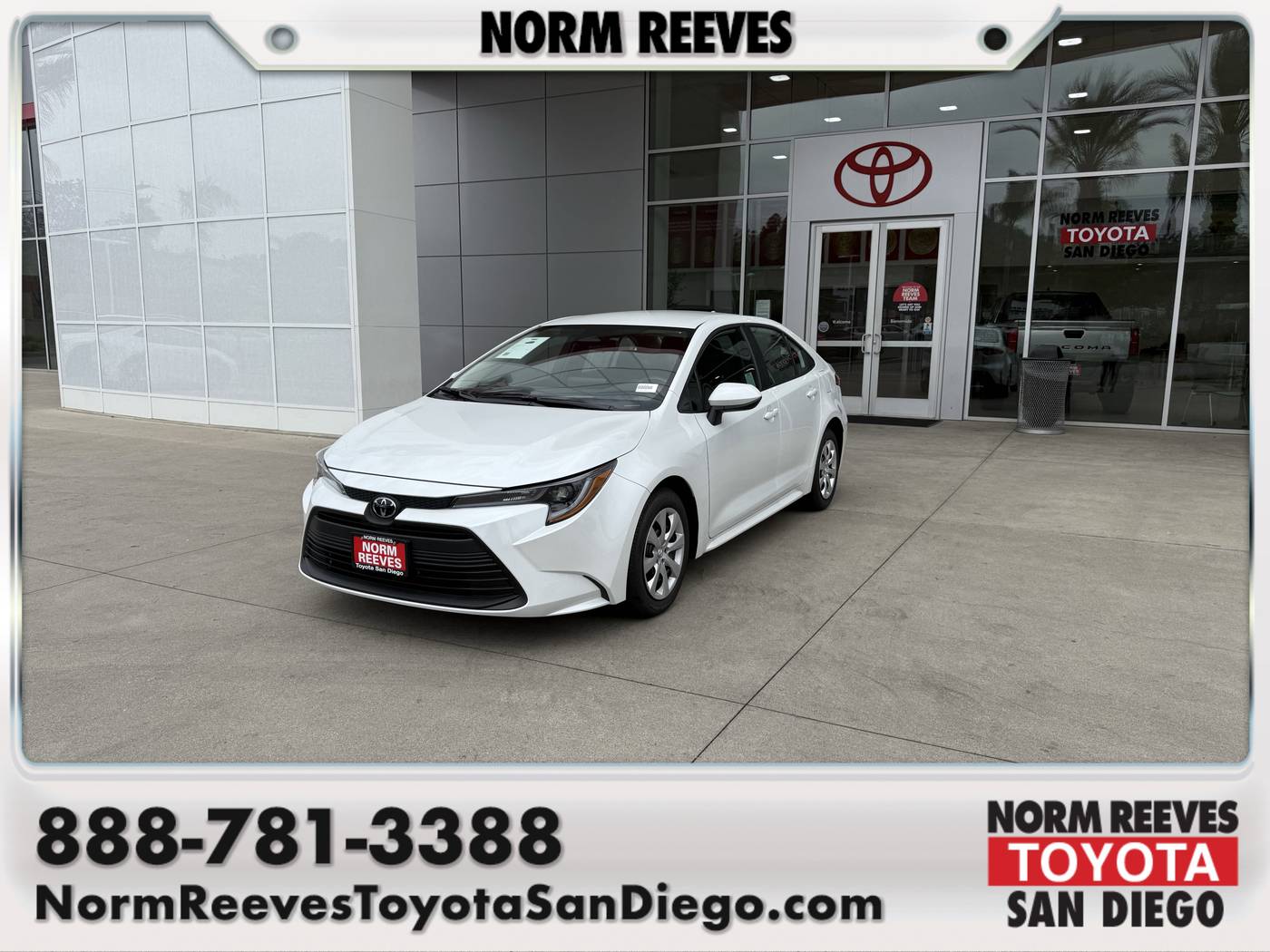 2025 Toyota Corolla LE — Sedan — 13 mi — San Diego, CA