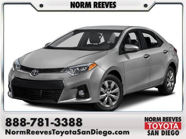 2016 Toyota Corolla S Plus — Sedan — 106,750 mi — San Diego, CA