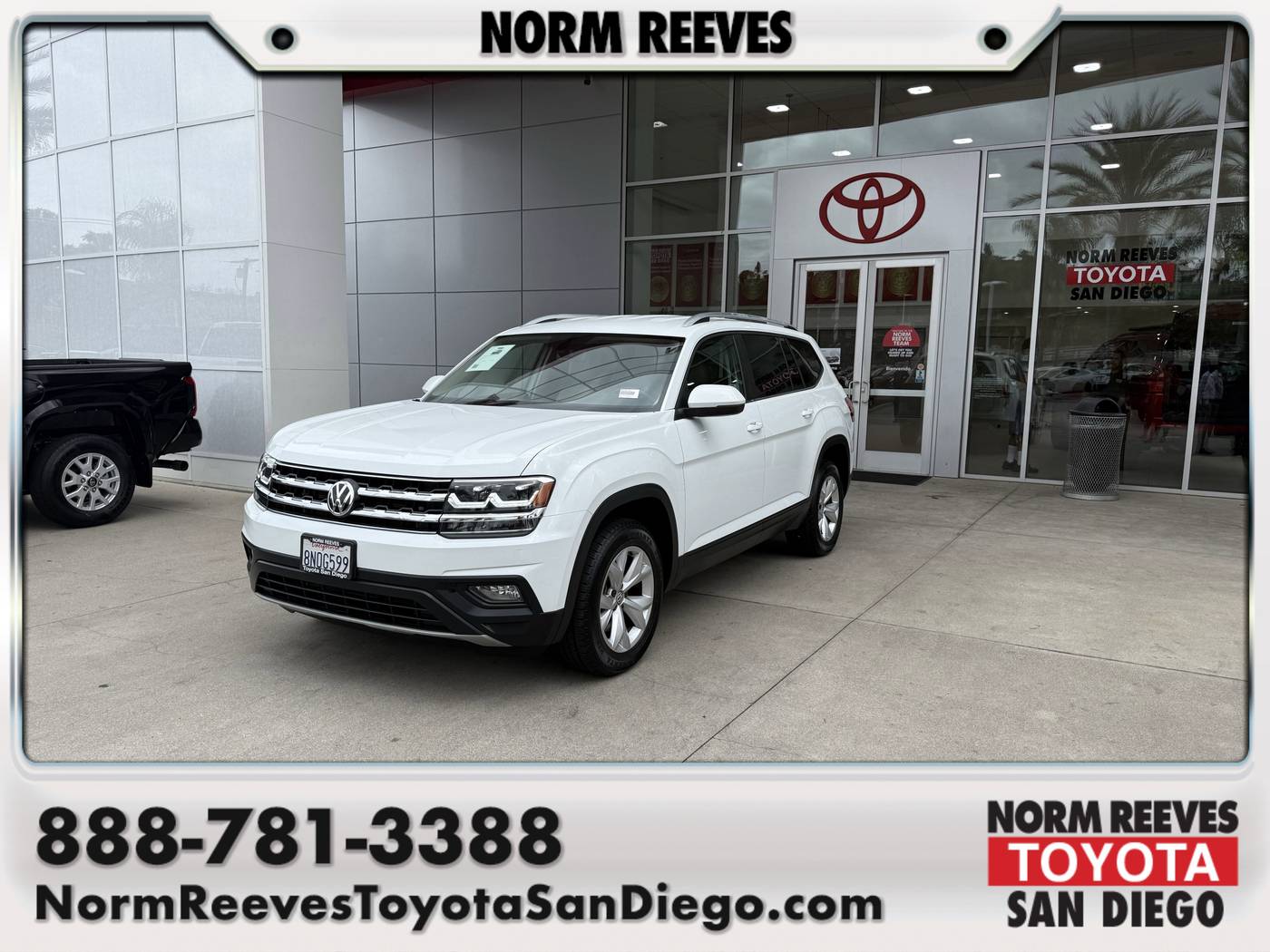 2019 Volkswagen Atlas SE — SUV — 71,362 mi — San Diego, CA