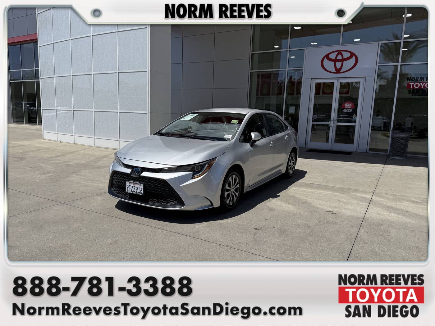 2022 Toyota Corolla Hybrid LE — Sedan — 65,178 mi — San Diego, CA