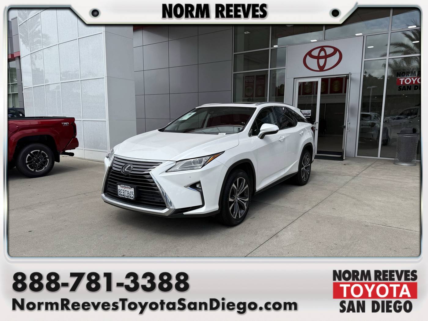 2018 Lexus RX RX 350L Luxury — SUV — 94,693 mi — San Diego, CA