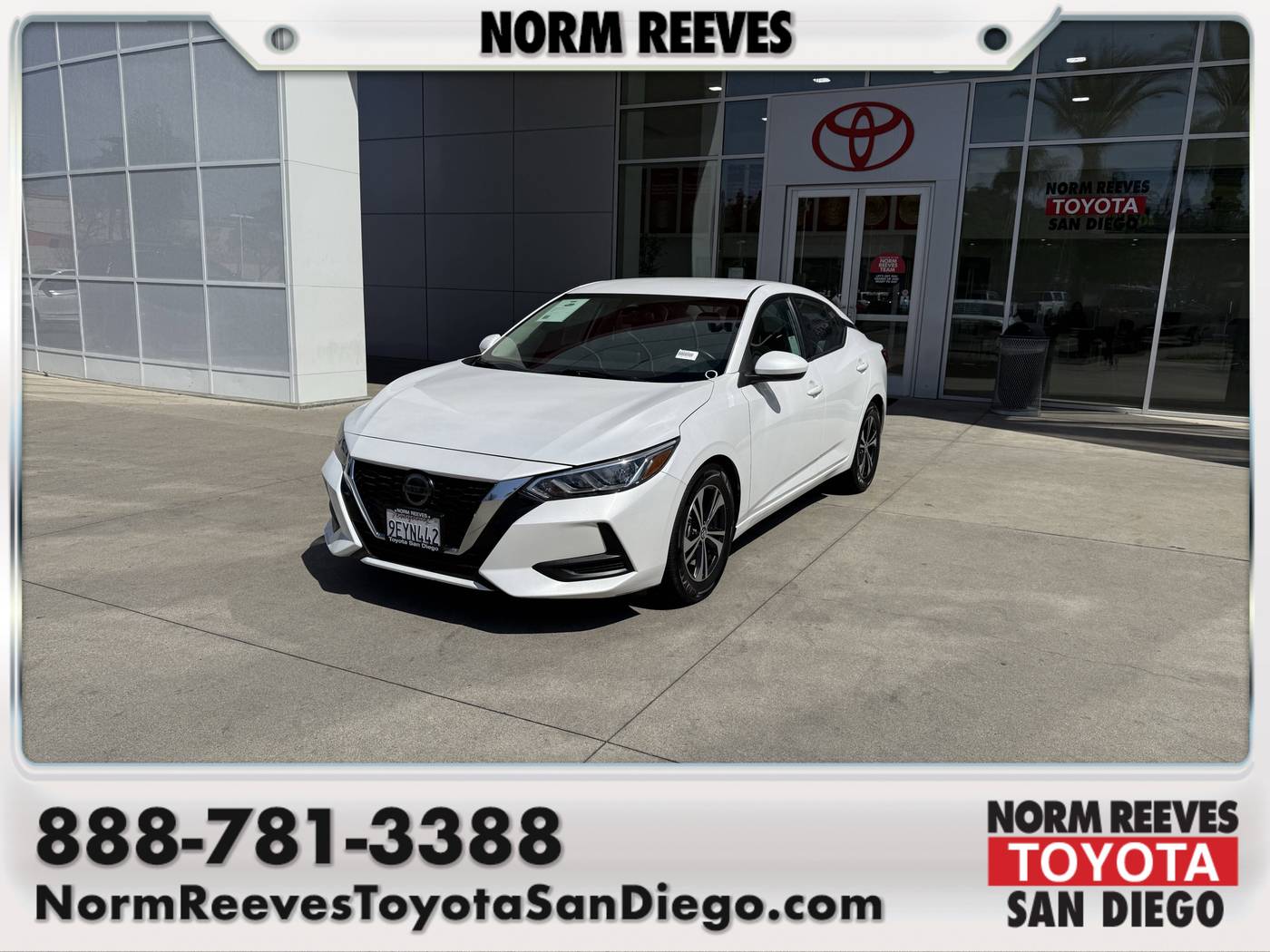 2023 Nissan Sentra SV — Sedan — 60,509 mi — San Diego, CA