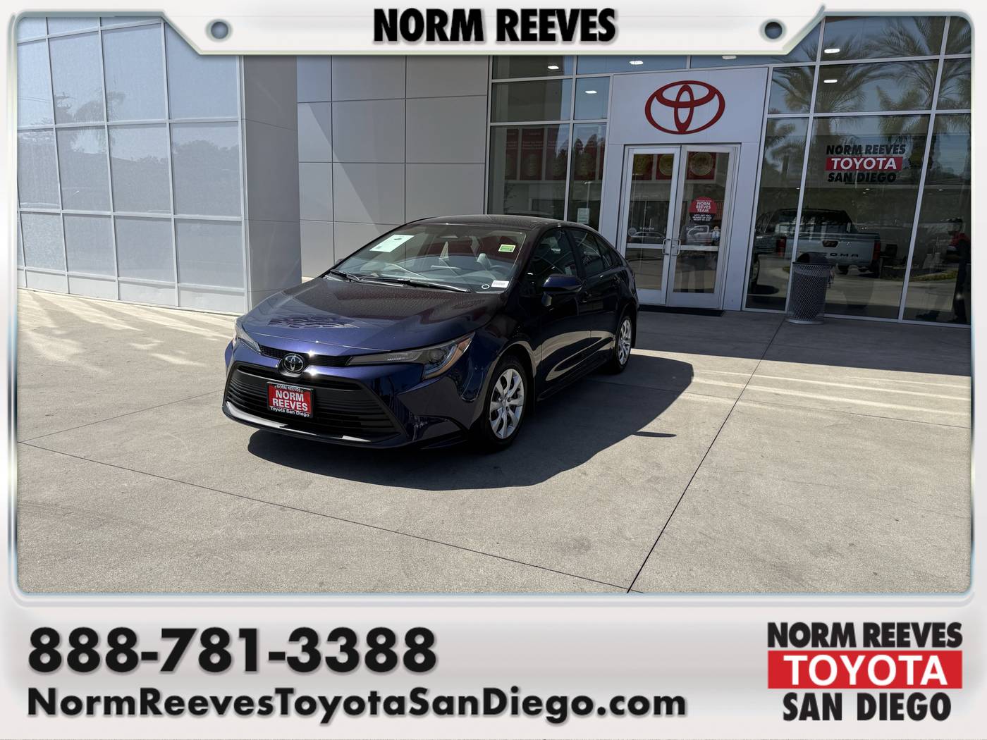2025 Toyota Corolla LE — Sedan — 24 mi — San Diego, CA