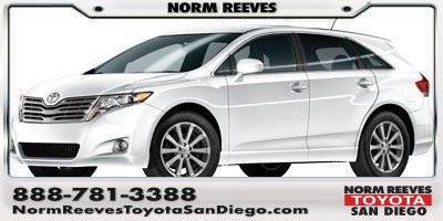 2012 Toyota Venza LE — SUV — 89,230 mi — San Diego, CA