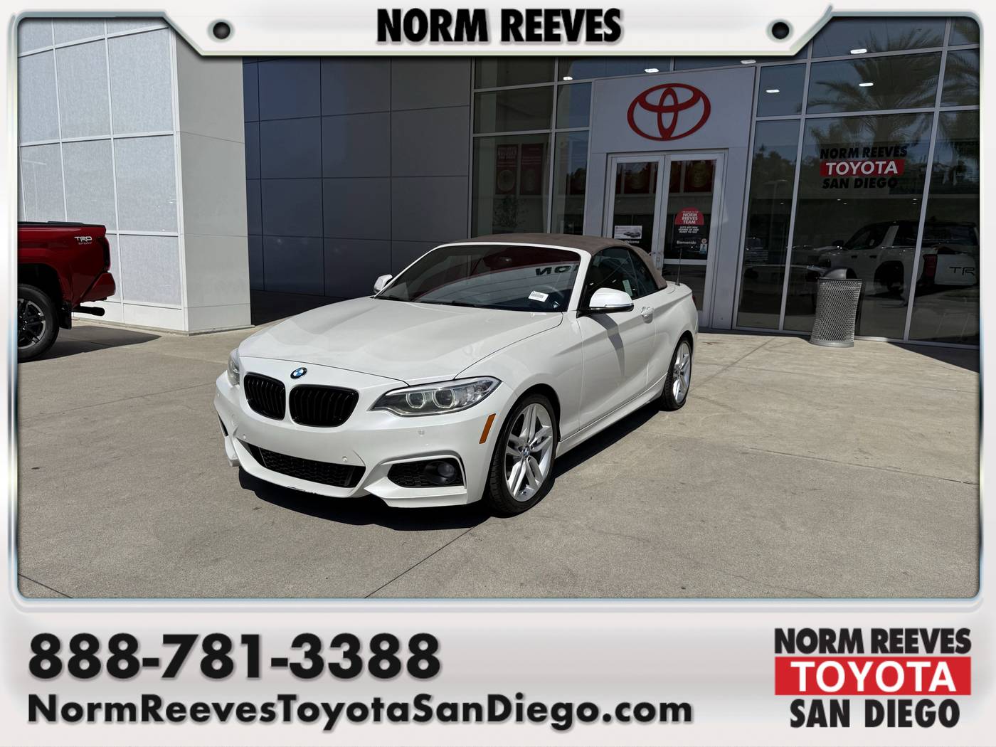 2017 BMW 2 Series 230i — Convertible — 57,022 mi — San Diego, CA