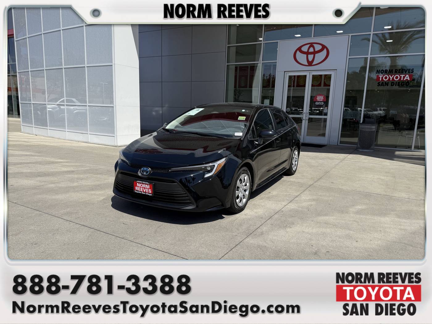 2025 Toyota Corolla Hybrid LE — Sedan — 15 mi — San Diego, CA