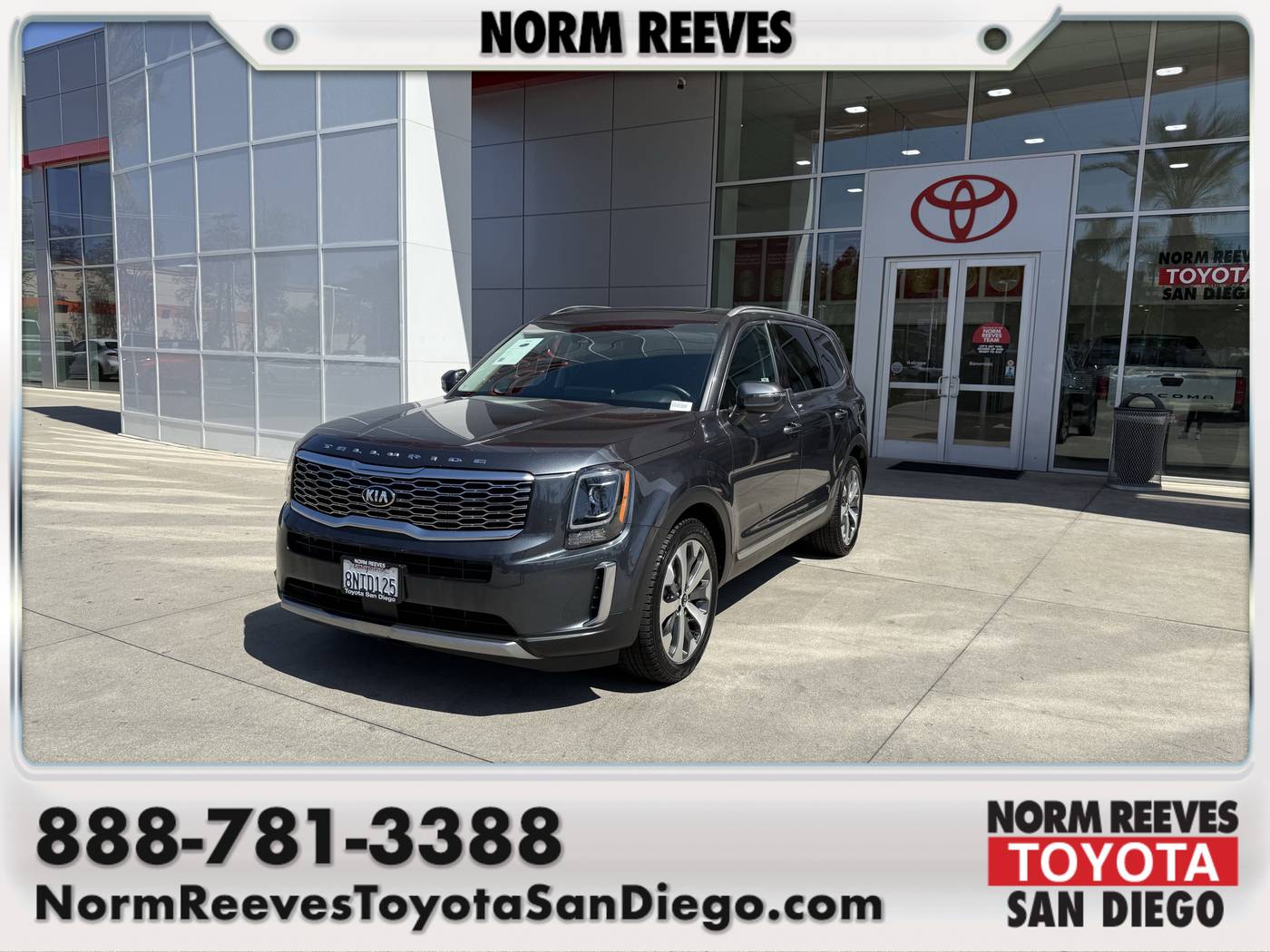 2020 Kia Telluride S — SUV — 63,247 mi — San Diego, CA