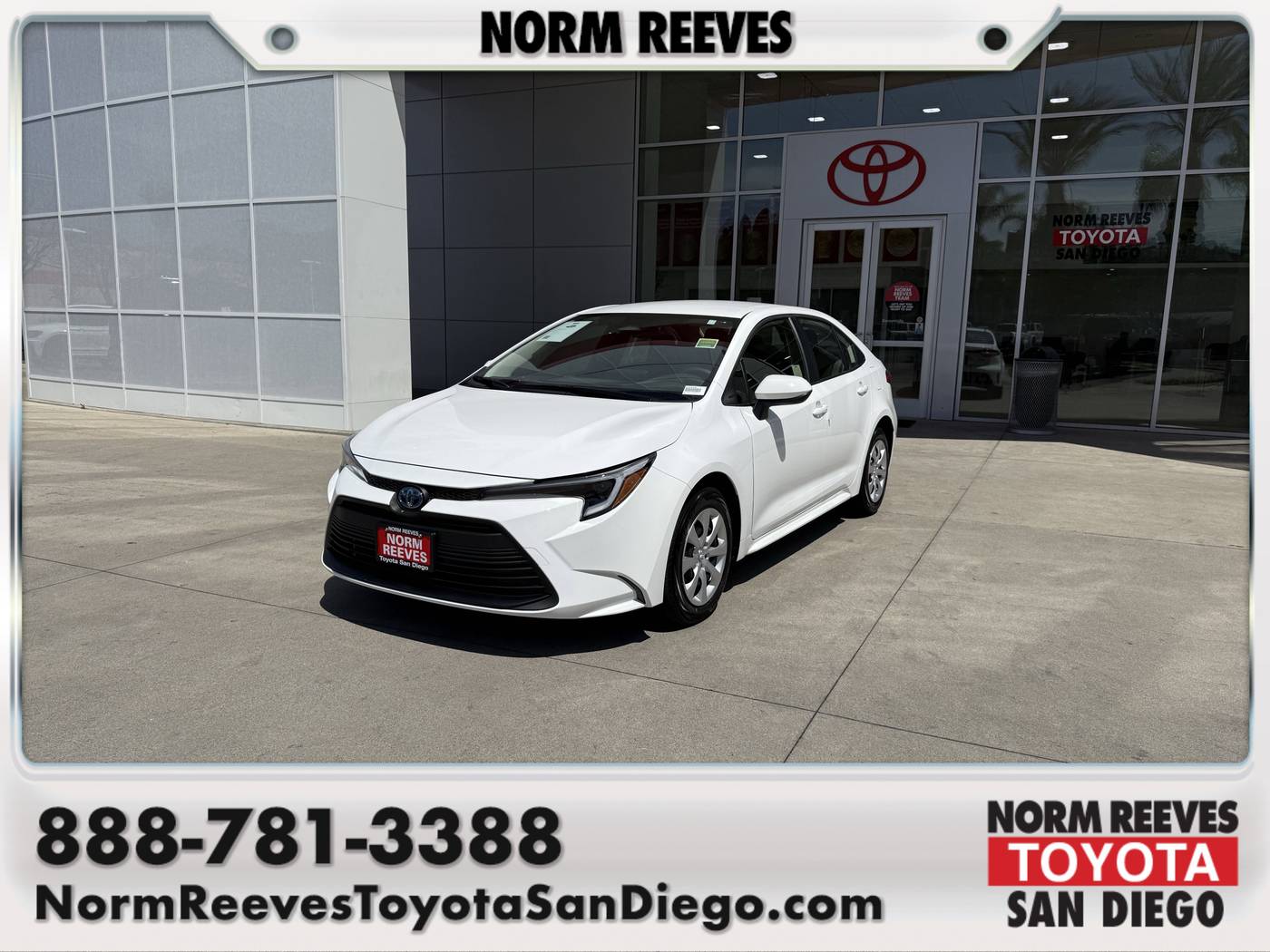 2025 Toyota Corolla Hybrid LE — Sedan — 13 mi — San Diego, CA