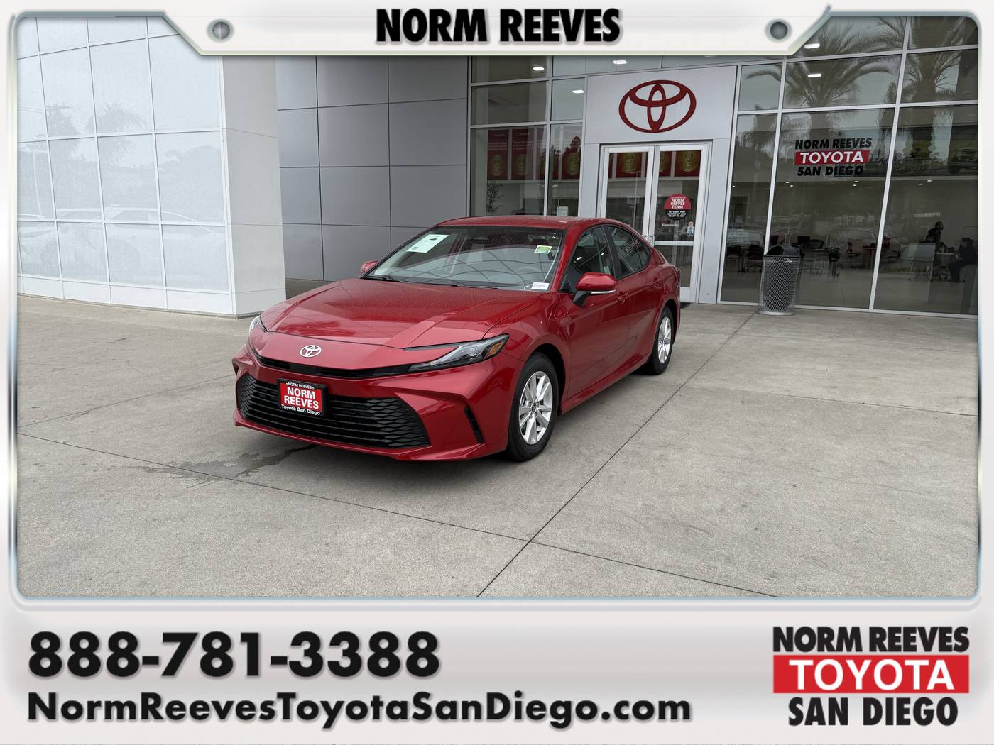 2025 Toyota Camry LE — Sedan — 15 mi — San Diego, CA