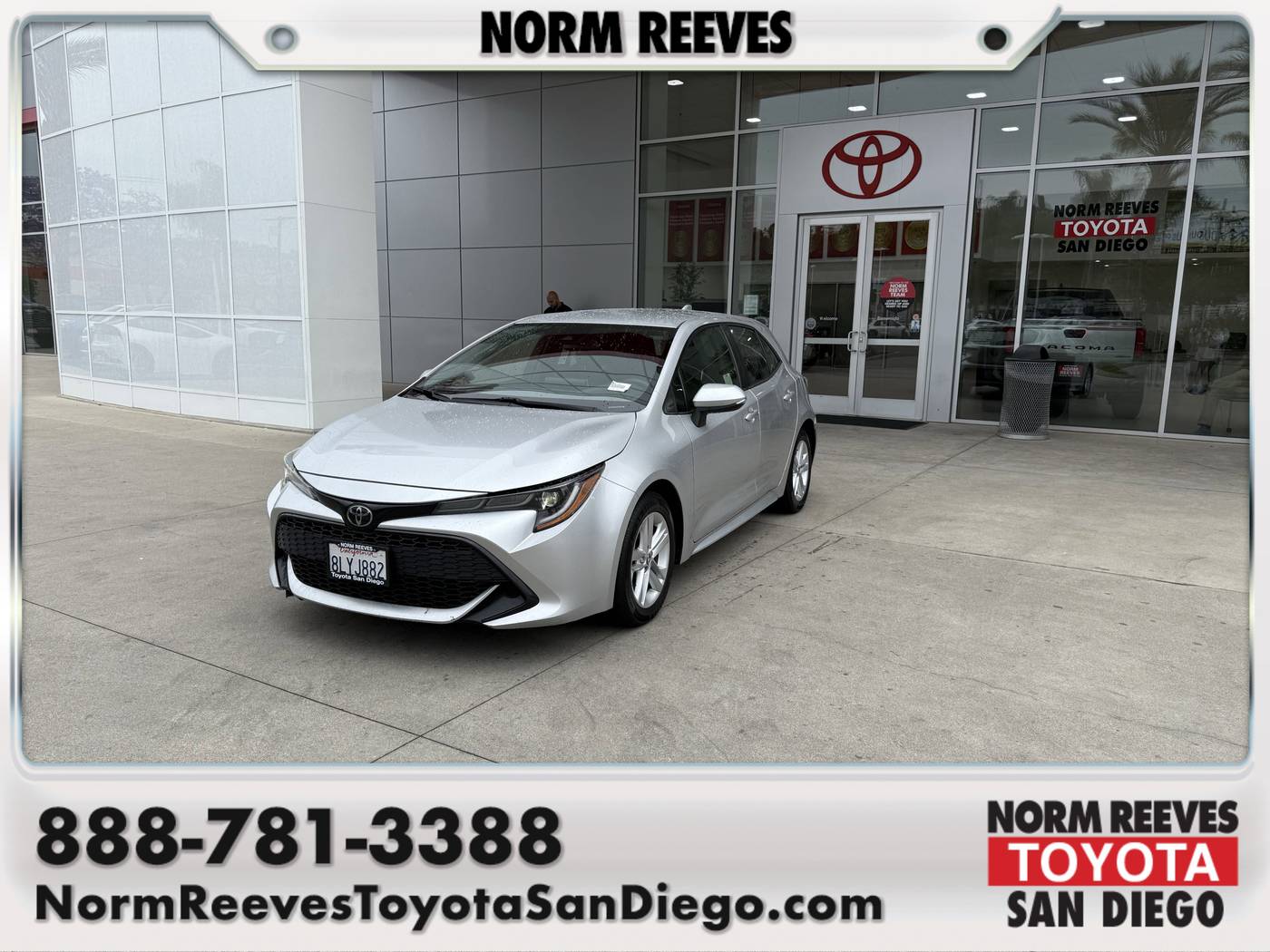 2019 Toyota Corolla Hatchback SE — Hatchback — 92,386 mi — San Diego, CA