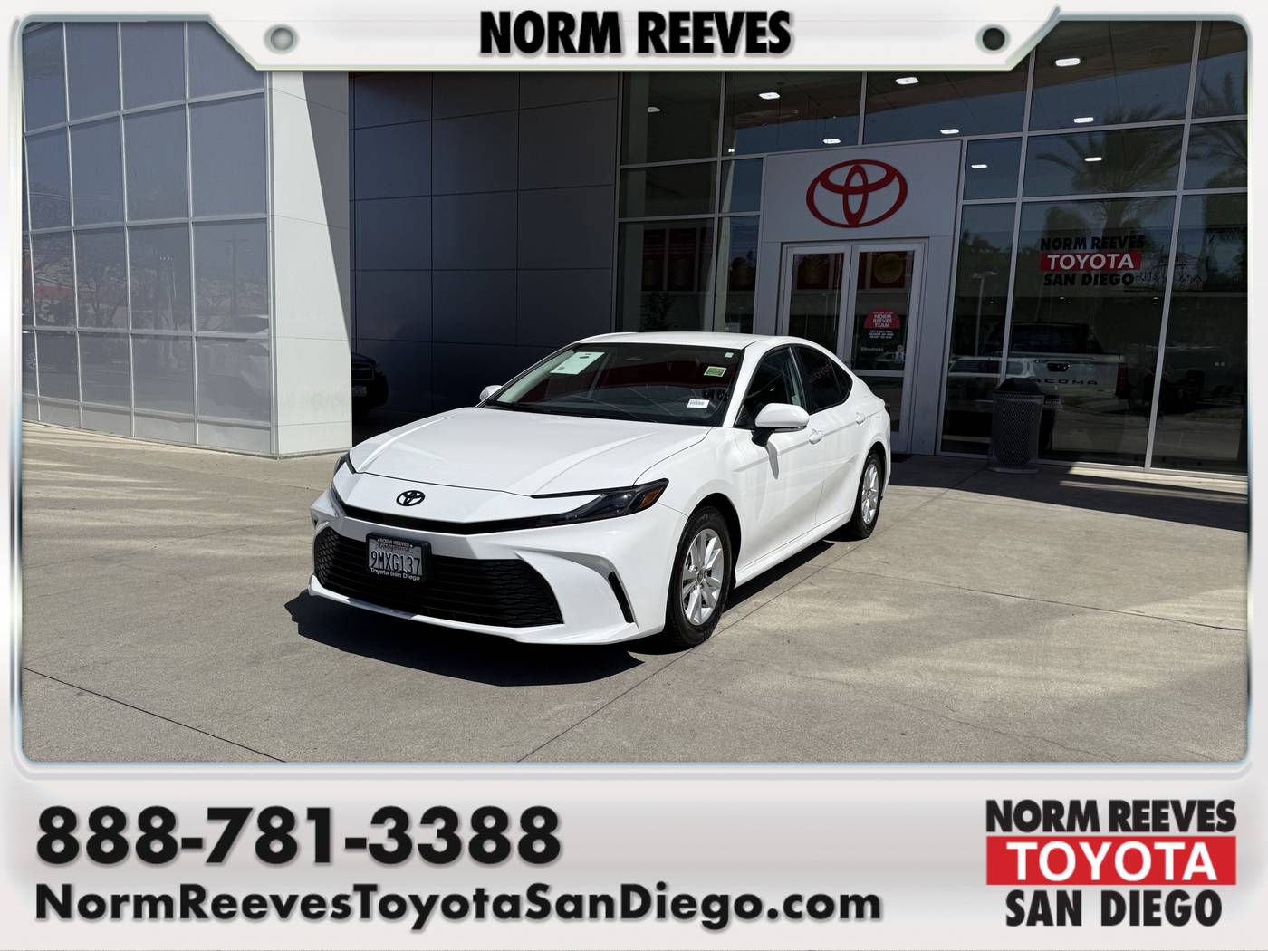 2025 Toyota Camry LE — Sedan — 11,545 mi — San Diego, CA