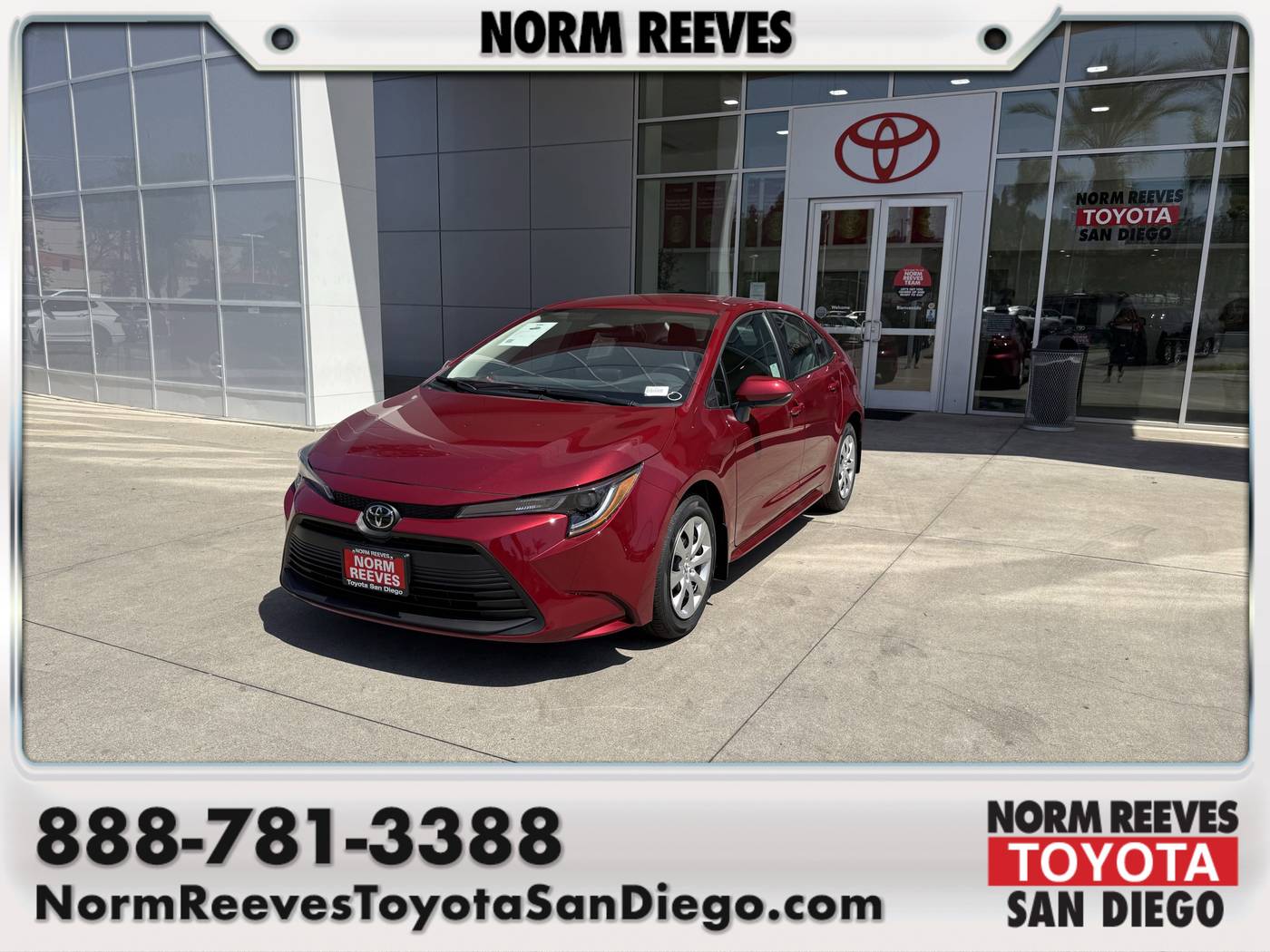2025 Toyota Corolla LE — Sedan — 18 mi — San Diego, CA
