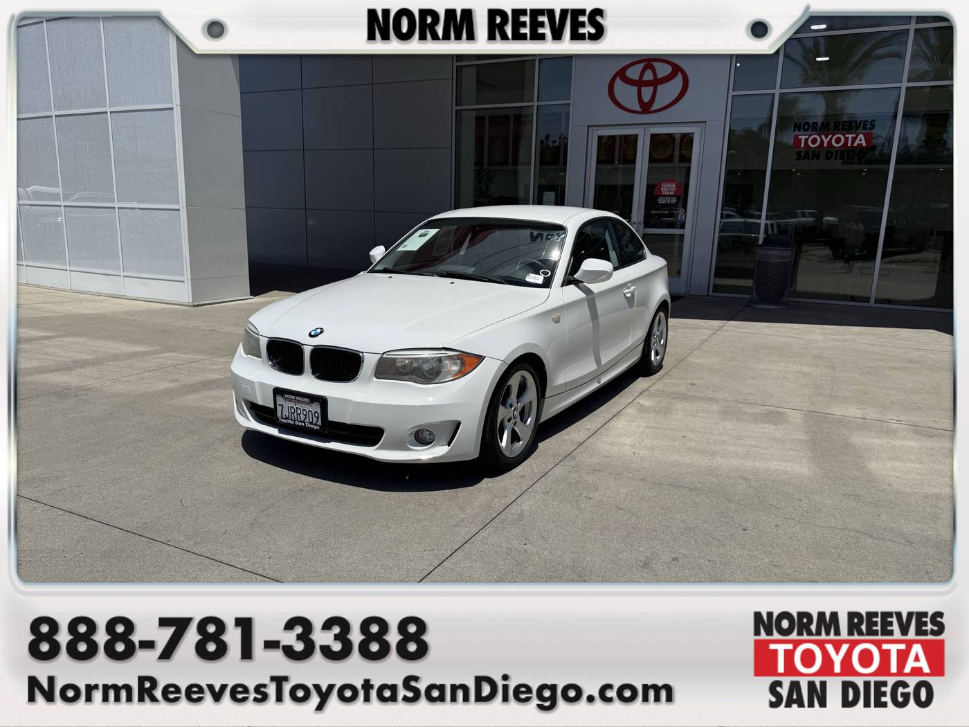 2012 BMW 1 Series 128i — Coupe — 95,097 mi — San Diego, CA