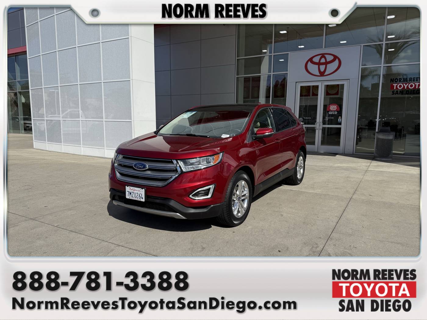 2015 Ford Edge SEL — SUV — 60,354 mi — San Diego, CA