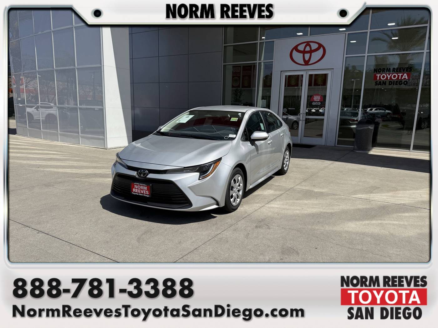 2025 Toyota Corolla LE — Sedan — 18 mi — San Diego, CA