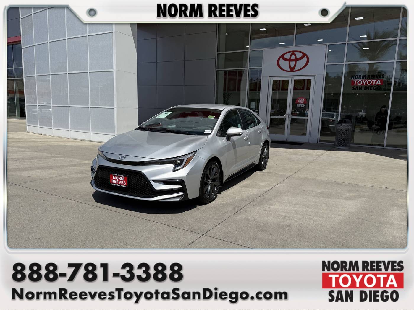 2025 Toyota Corolla SE — Sedan — 8 mi — San Diego, CA