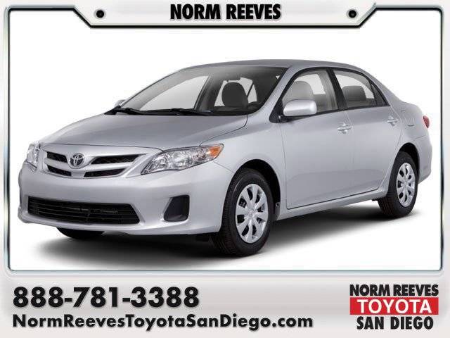 2013 Toyota Corolla LE — Sedan — 37,006 mi — San Diego, CA