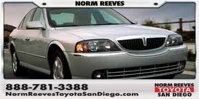 2003 Lincoln LS Sport Package — Sedan — 53,100 mi — San Diego, CA