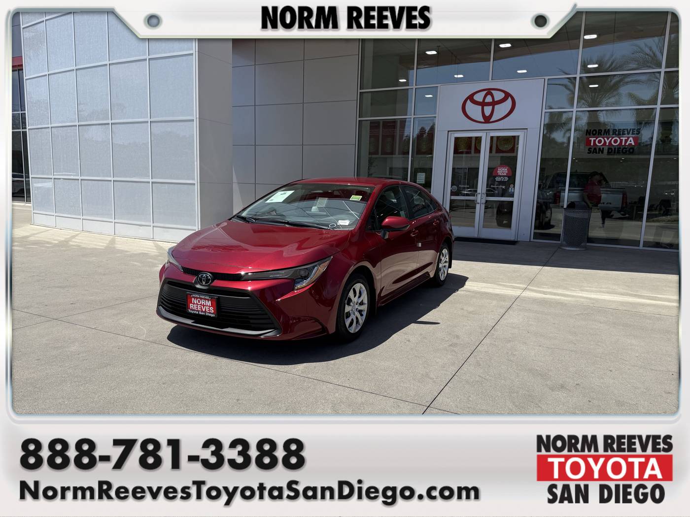 2025 Toyota Corolla LE — Sedan — 27 mi — San Diego, CA