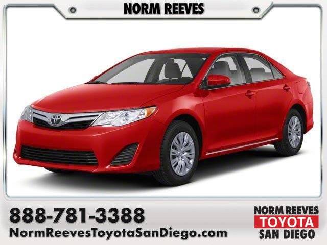 2012 Toyota Camry L — Sedan — 85,258 mi — San Diego, CA