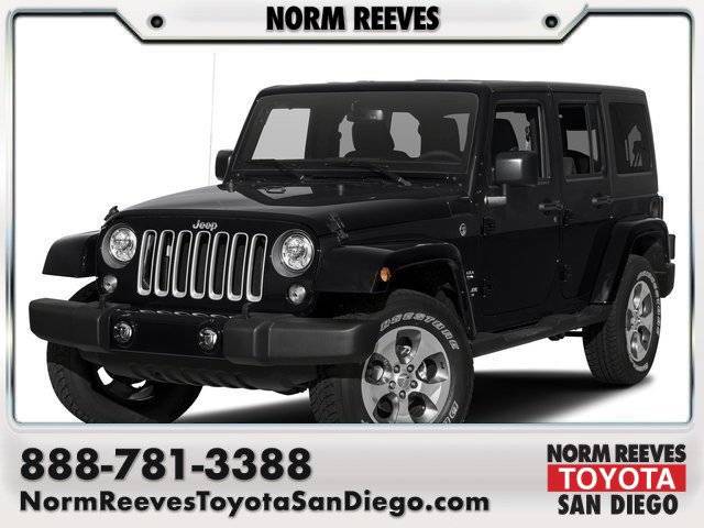 2017 Jeep Wrangler Sahara — SUV — 106,570 mi — San Diego, CA
