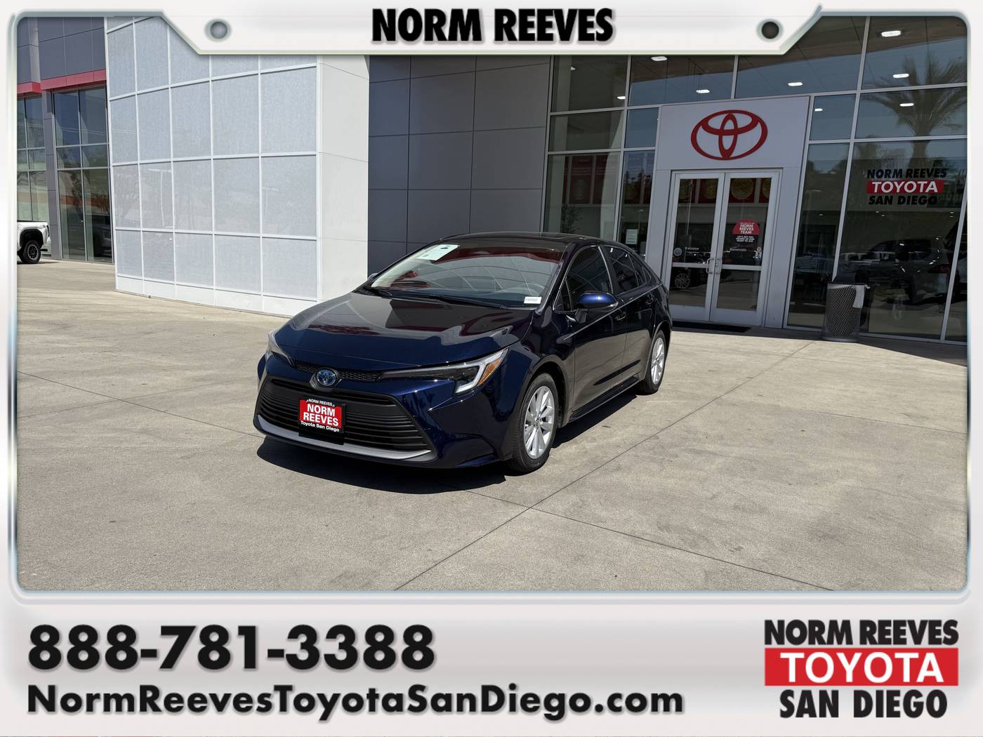 2025 Toyota Corolla Hybrid XLE — Sedan — 19 mi — San Diego, CA