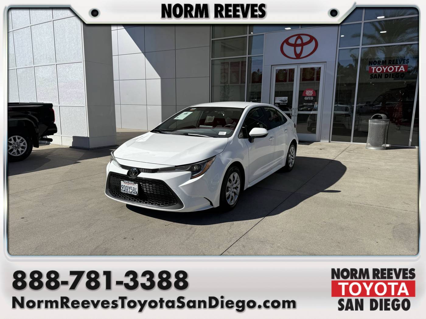 2022 Toyota Corolla LE — Sedan — 56,785 mi — San Diego, CA