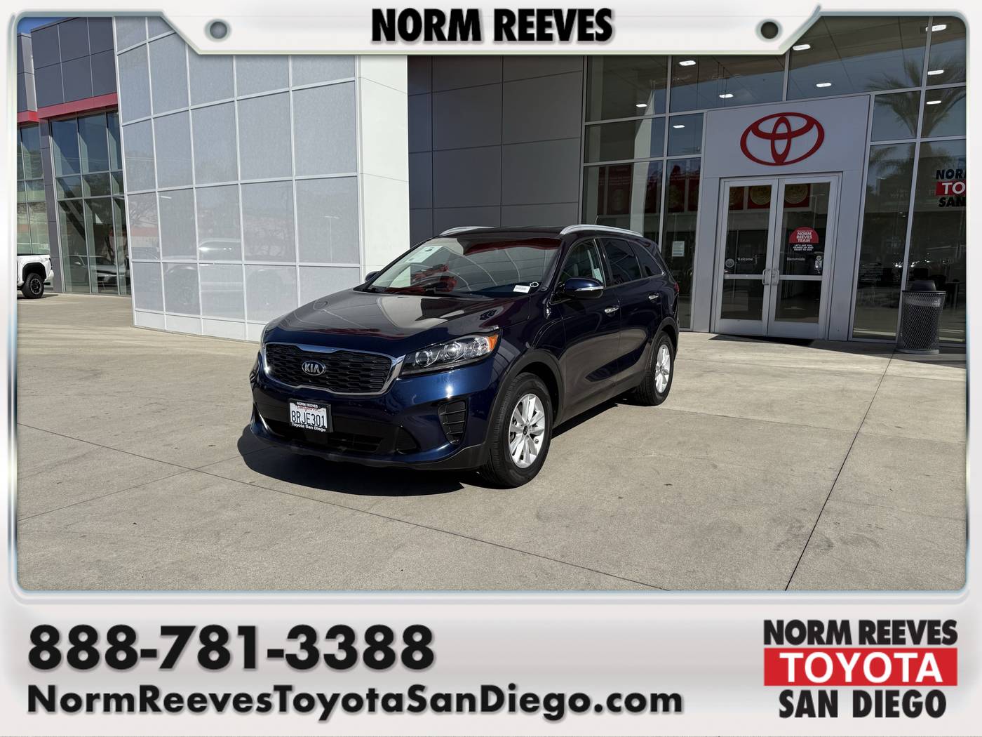 2020 Kia Sorento LX — SUV — 78,998 mi — San Diego, CA