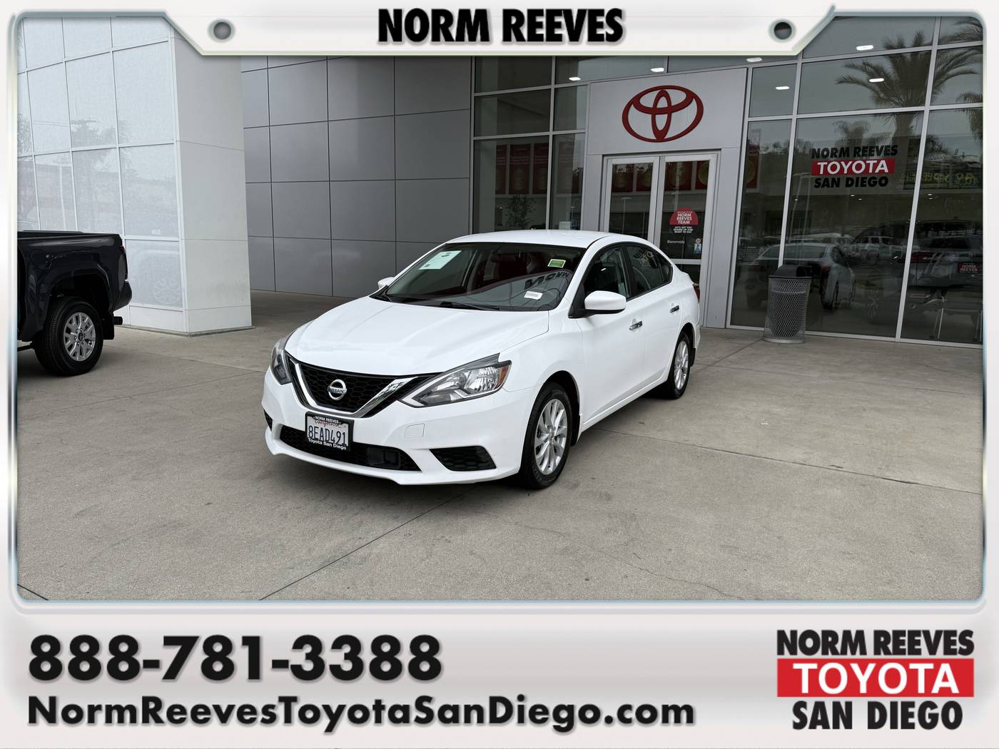 2018 Nissan Sentra SV — Sedan — 114,609 mi — San Diego, CA