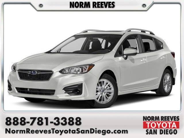 2017 Subaru Impreza 2.0i Premium — Hatchback — 86,517 mi — San Diego, CA