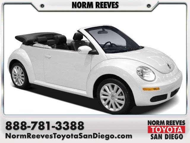 2009 Volkswagen New Beetle S — Convertible — 69,911 mi — San Diego, CA