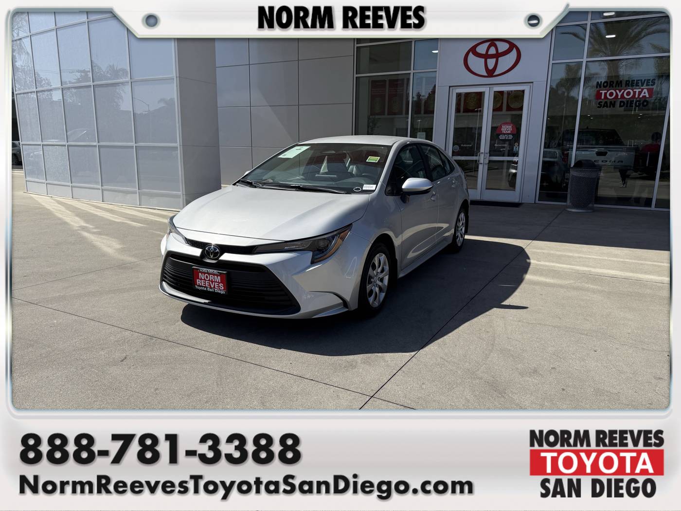 2025 Toyota Corolla LE — Sedan — 17 mi — San Diego, CA