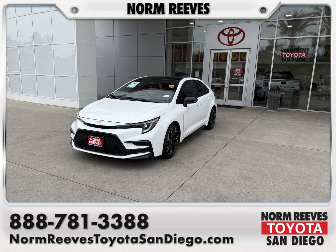 2025 Toyota Corolla FX — Sedan — 16 mi — San Diego, CA