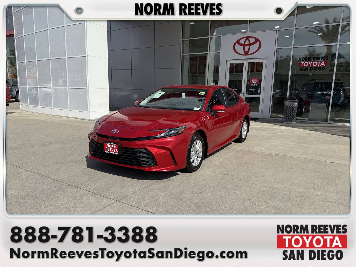2025 Toyota Camry LE — Sedan — 7 mi — San Diego, CA