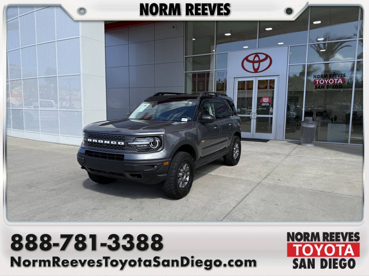 2023 Ford Bronco Sport Badlands — SUV — 7,006 mi — San Diego, CA