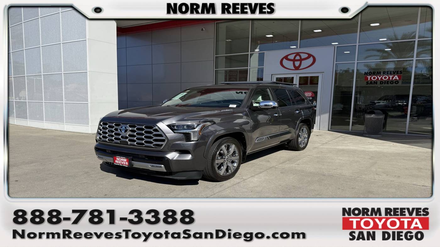 2024 Toyota Sequoia Capstone — SUV — 15,825 mi — San Diego, CA