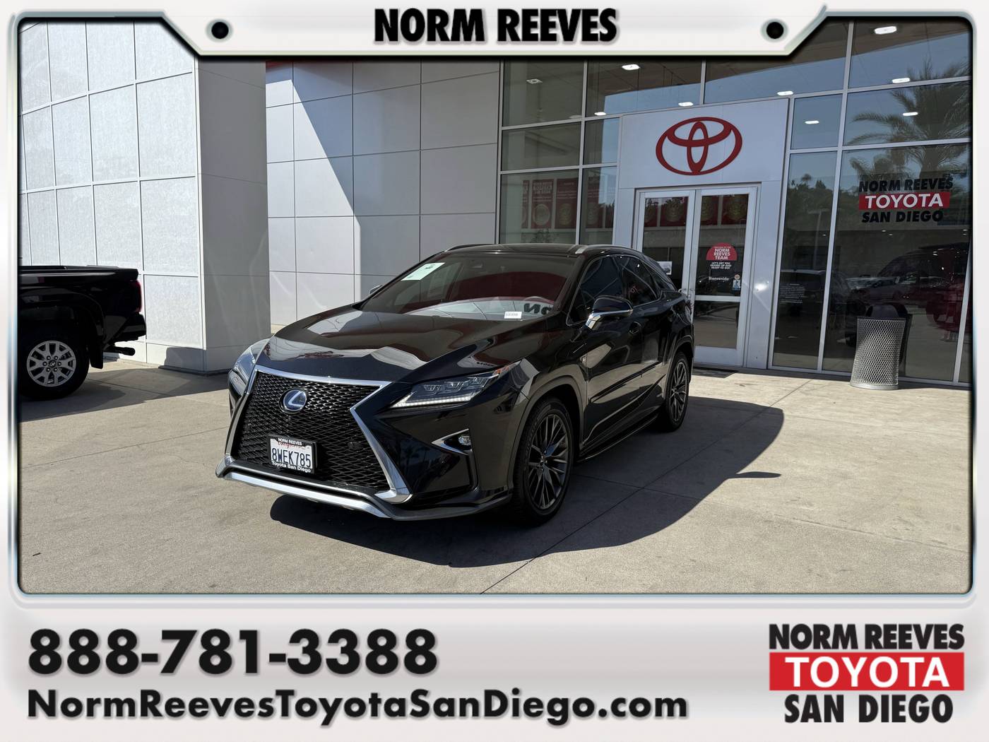 2018 Lexus RX RX 450h F Sport — SUV — 102,005 mi — San Diego, CA