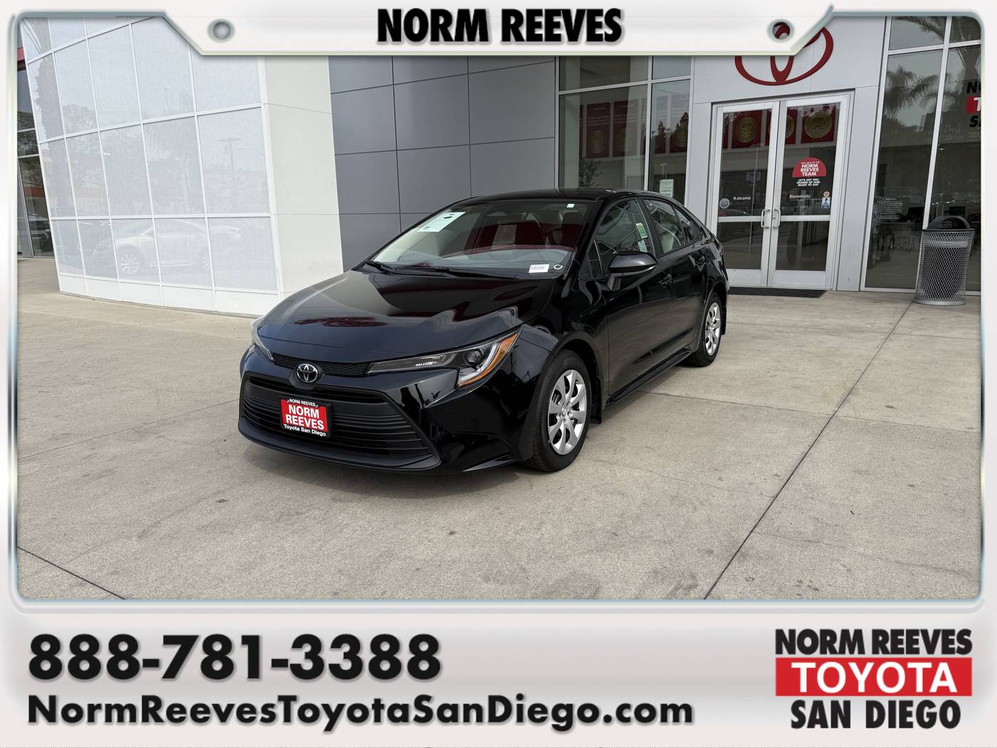2025 Toyota Corolla LE — Sedan — 15 mi — San Diego, CA