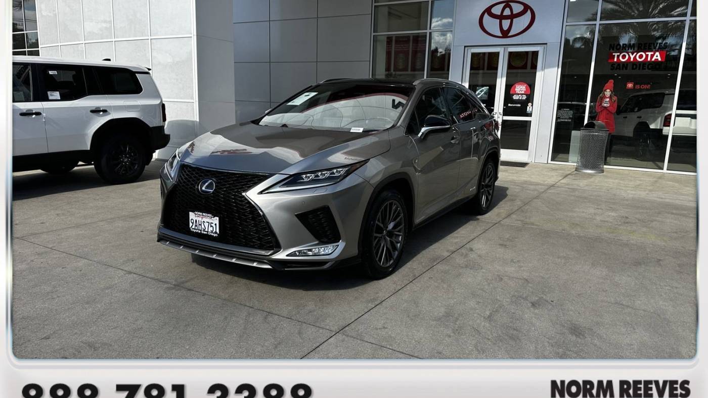 2022 Lexus RX RX 450h F Sport — SUV — 50,653 mi — San Diego, CA