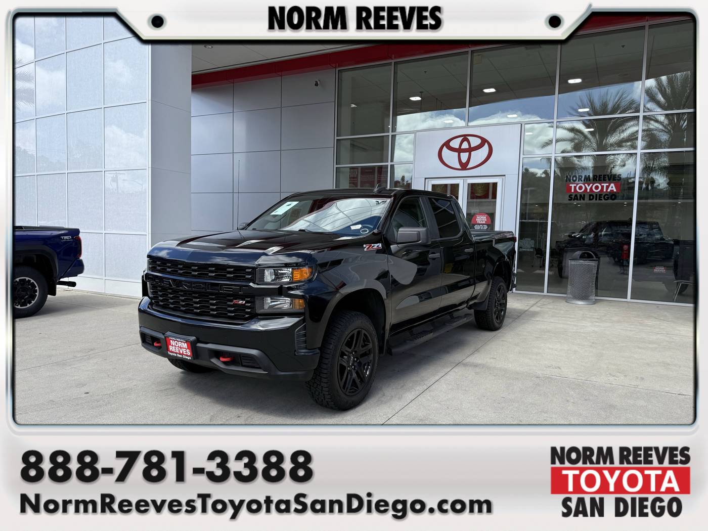 2021 Chevrolet Silverado 1500 Custom Trail Boss — Pickup Truck — 34,724 mi — San Diego, CA