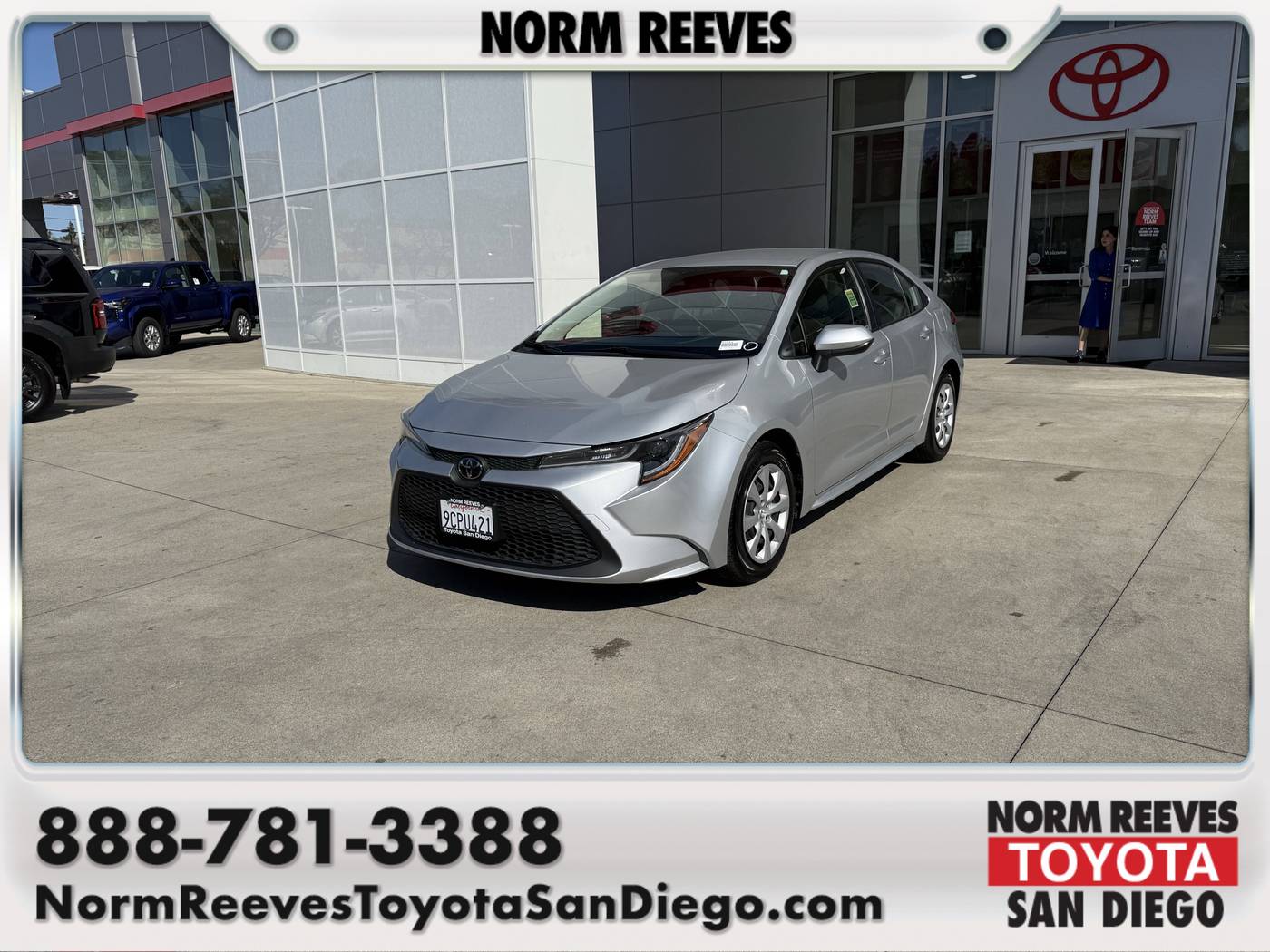 2022 Toyota Corolla LE — Sedan — 15,801 mi — San Diego, CA