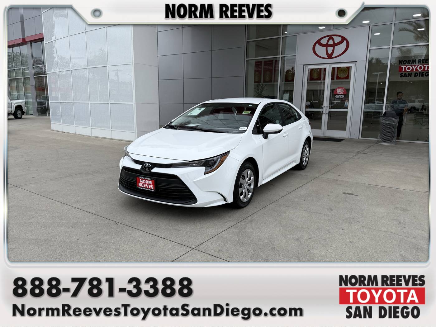 2025 Toyota Corolla LE — Sedan — 16 mi — San Diego, CA