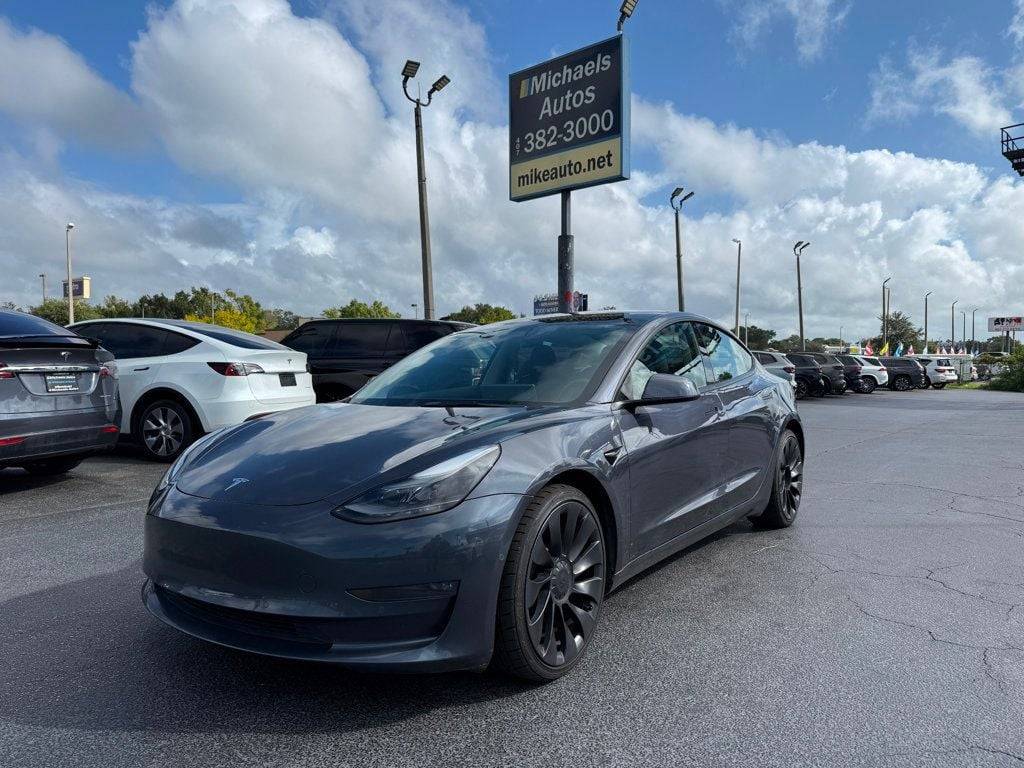 2022 Tesla Model 3 Performance — Sedan — 30,378 mi — Orlando, FL