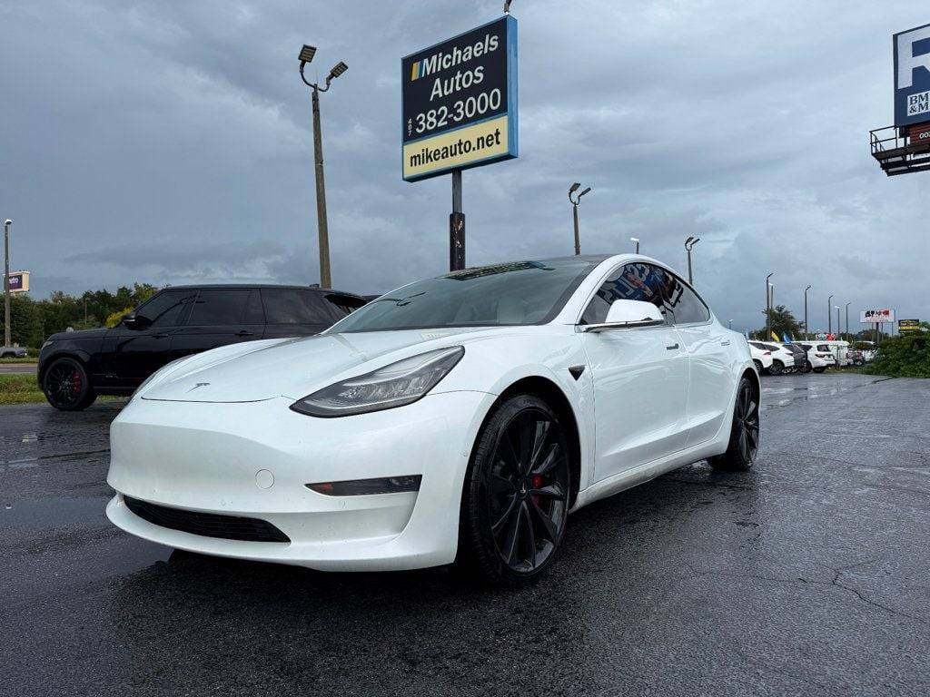 2020 Tesla Model 3 Performance — Sedan — 116,729 mi — Orlando, FL