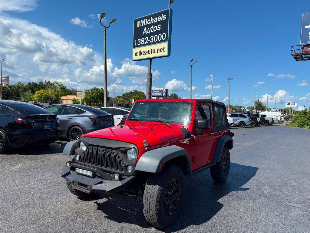 2018 Jeep Wrangler Willys Wheeler — SUV — 125,961 mi — Orlando, FL