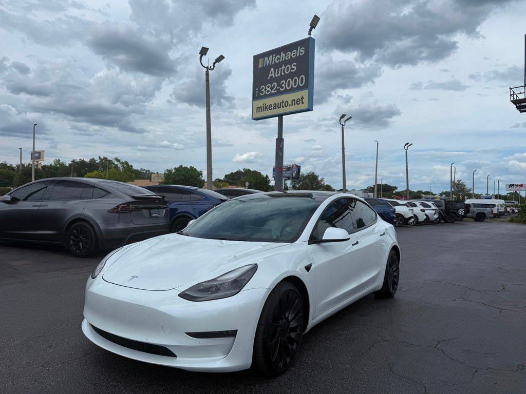 2021 Tesla Model 3 Performance — Sedan — 22,905 mi — Orlando, FL