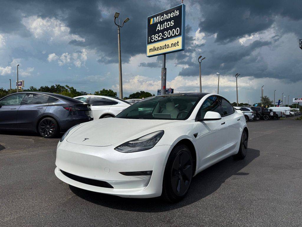 2021 Tesla Model 3 Long Range — Sedan — 57,425 mi — Orlando, FL