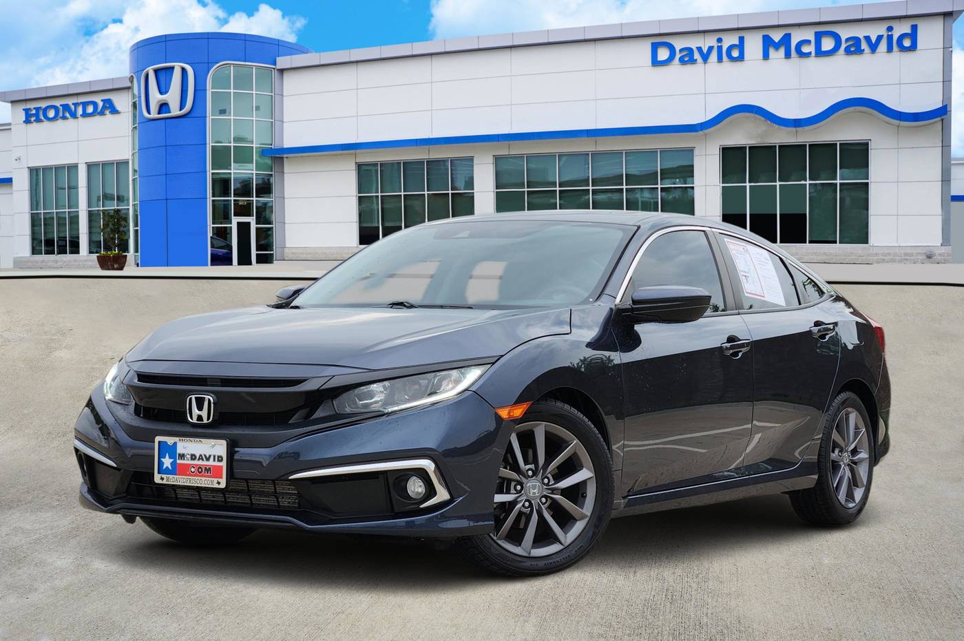 2019 Honda Civic EX — Sedan — 50,628 mi — Frisco, TX